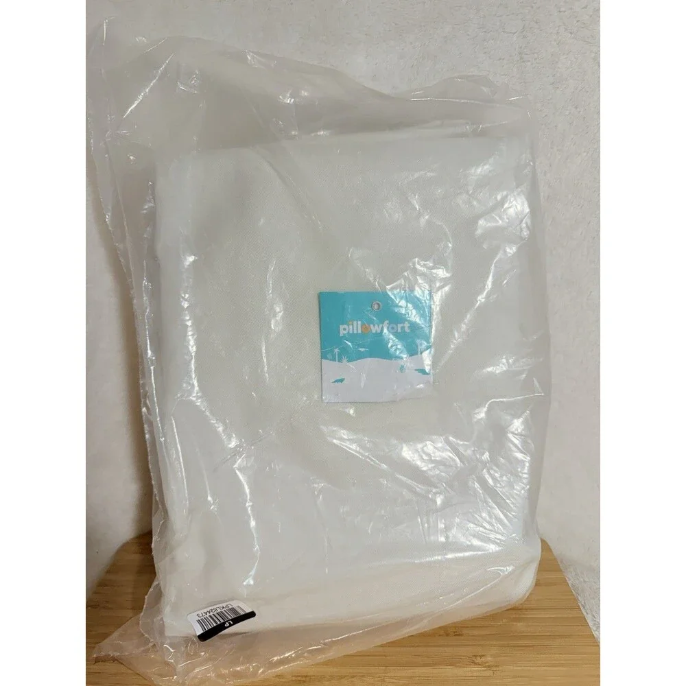 Pillowfort™ 42x95 White Tie Top Blackout Kids Curtain Panel w/ Ties
